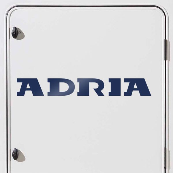 Car & Motorbike Stickers: Adria Classic