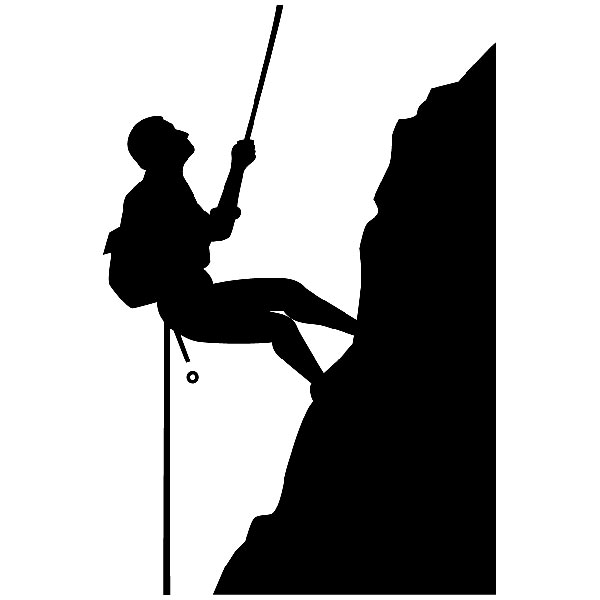 Wall Stickers: Mountain climbing