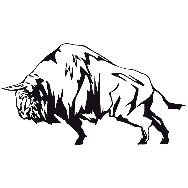 Car & Motorbike Stickers: Animal Flames 45