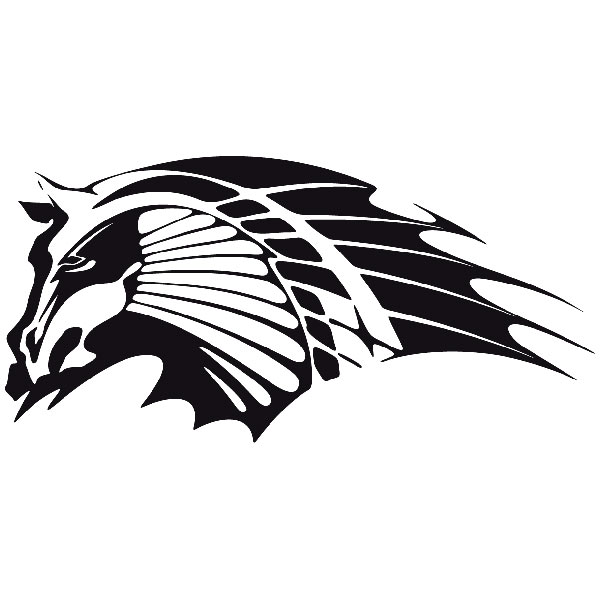 Car & Motorbike Stickers: Animal Flames 58