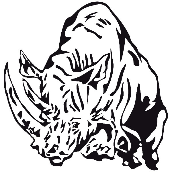 Car & Motorbike Stickers: Animal Flames 88