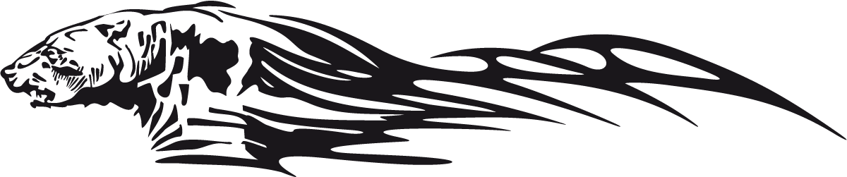 Car & Motorbike Stickers: Animal Flames 94