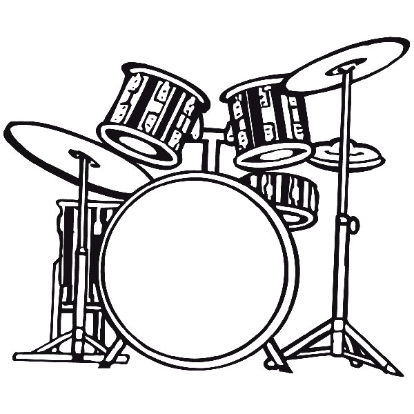 Wall Stickers: Drums