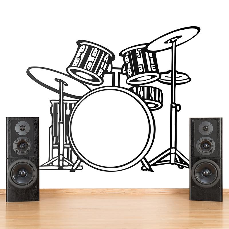 Wall Stickers: Drums