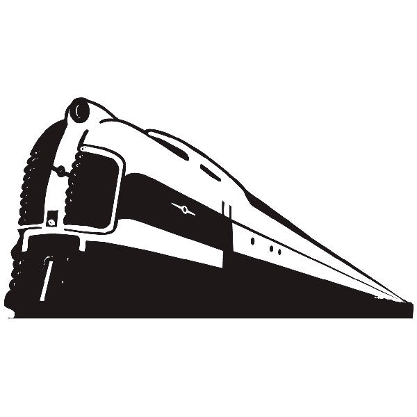 Wall Stickers: High-speed train