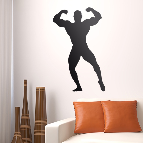 Wall Stickers: Weightlifting