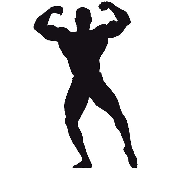 Wall Stickers: Weightlifting