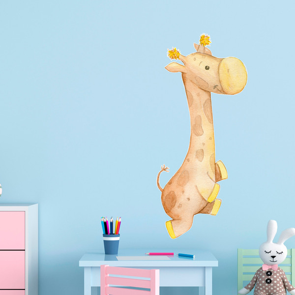 Stickers for Kids: Giraffe child