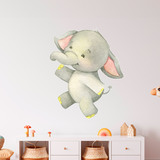 Stickers for Kids: Happy elephant 4