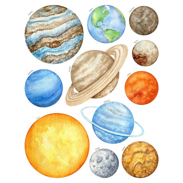 Stickers for Kids: Planets of the Solar System