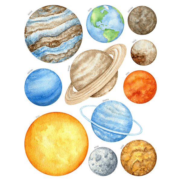 Stickers for Kids: Planets of the Solar System 0