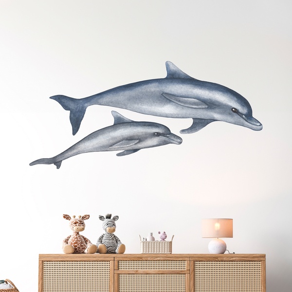 Wall Stickers: Dolphins