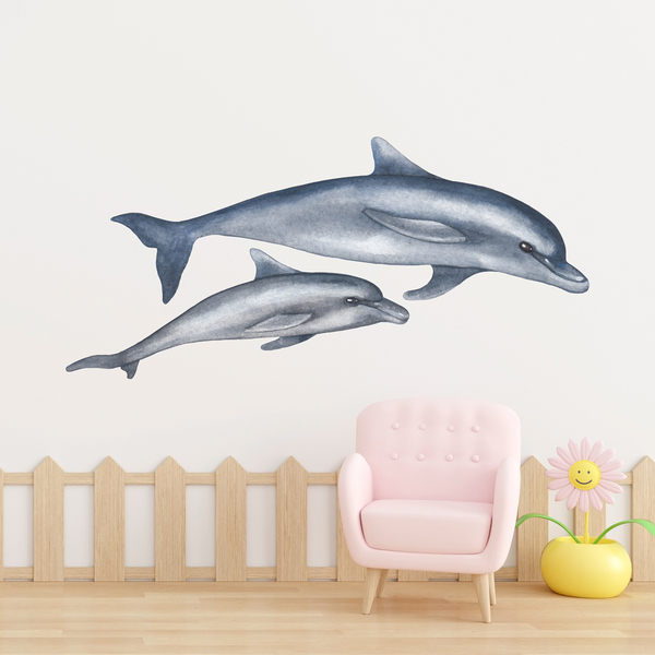 Wall Stickers: Dolphins