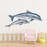 Wall Stickers: Dolphins 3