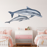 Wall Stickers: Dolphins 4