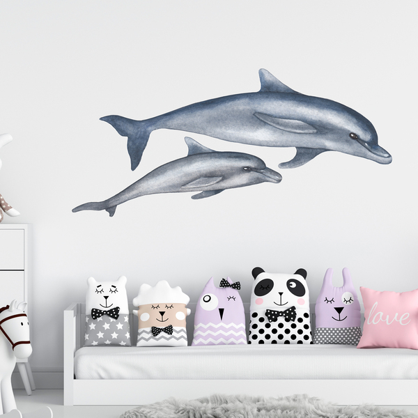 Wall Stickers: Dolphins