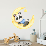 Stickers for Kids: Panda Bear Sleeps on the Moon 4