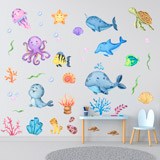 Stickers for Kids: Set Ocean animals 4
