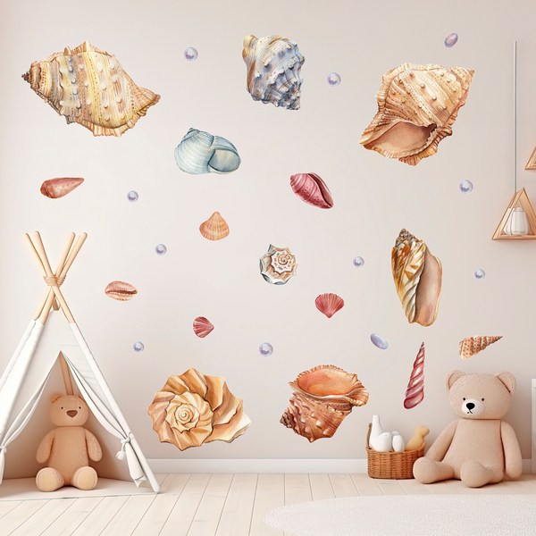 Wall Stickers: Seashells