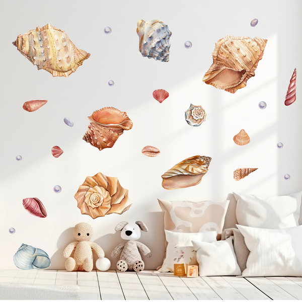 Wall Stickers: Seashells