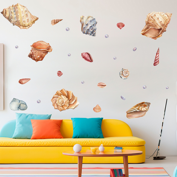 Wall Stickers: Seashells