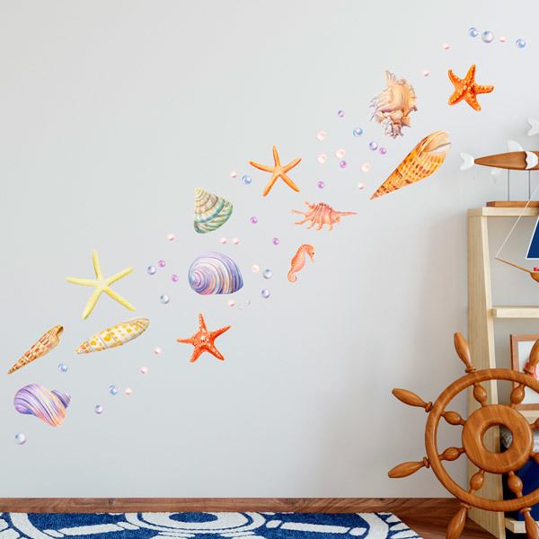 Wall Stickers: Marine Elements
