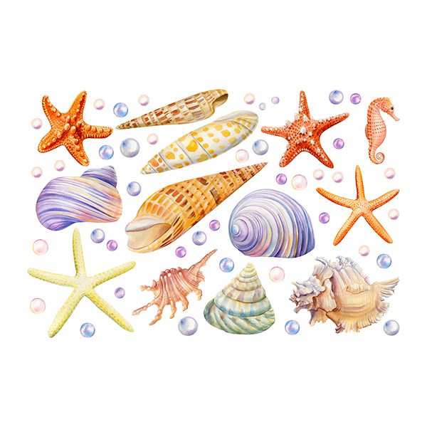Wall Stickers: Marine Elements