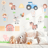 Stickers for Kids: Farm Animals Kit 5