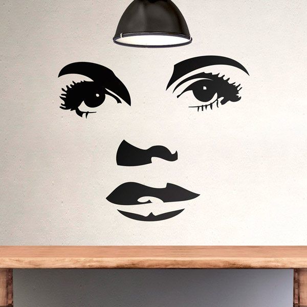 Wall Stickers: Femme4