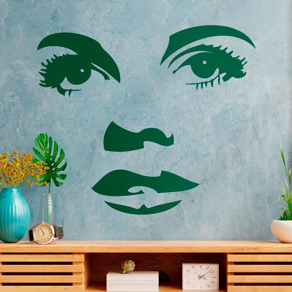 Wall Stickers: Femme4