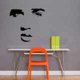 Wall Stickers: Face of Elvis Presley 4