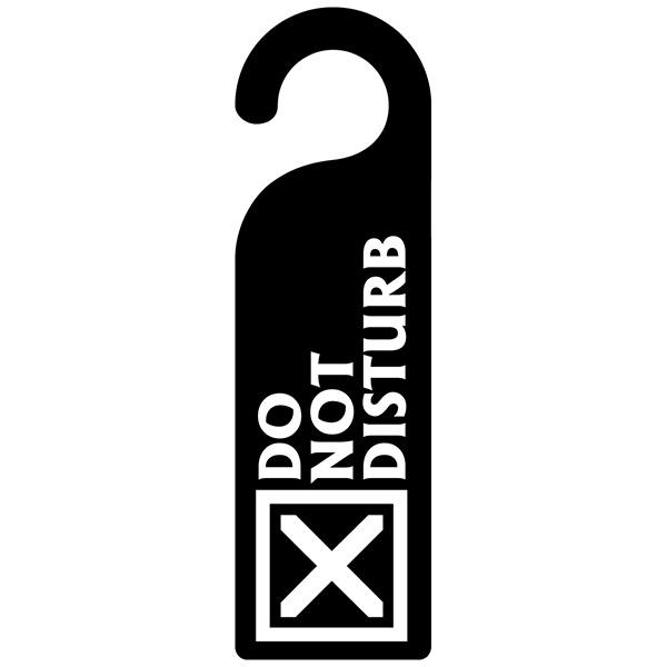 Car & Motorbike Stickers: Do not disturb