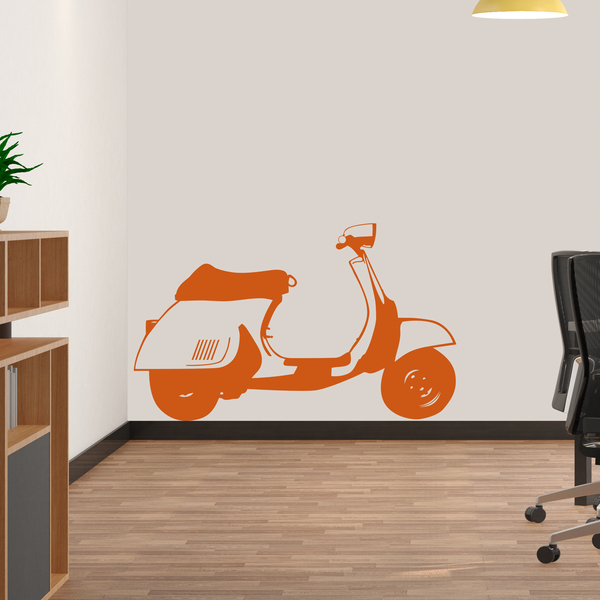 Wall Stickers: Scooter Vespa