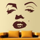 Wall Stickers: Face of Marilyn Monroe 4