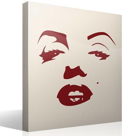 Wall Stickers: Face of Marilyn Monroe