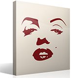 Wall Stickers: Face of Marilyn Monroe 5