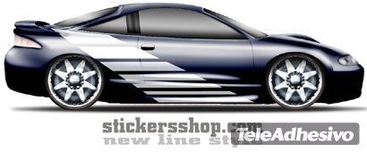 Car & Motorbike Stickers: New Line 9