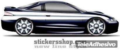 Car & Motorbike Stickers: New Line 10
