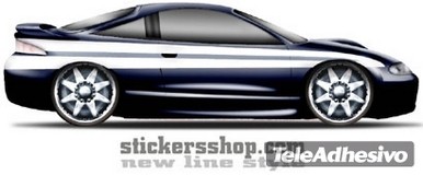 Car & Motorbike Stickers: New Line 10 2