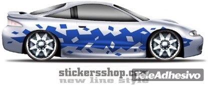 Car & Motorbike Stickers: New Line 13