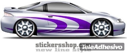 Car & Motorbike Stickers: New Line 16