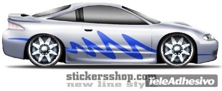 Car & Motorbike Stickers: New Line 23