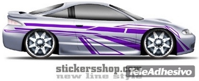 Car & Motorbike Stickers: New Line 27 2