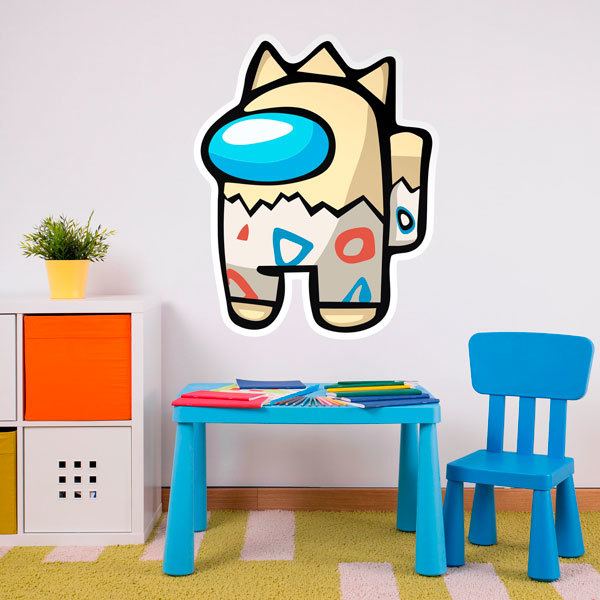 Stickers for Kids: Among Us Togepi