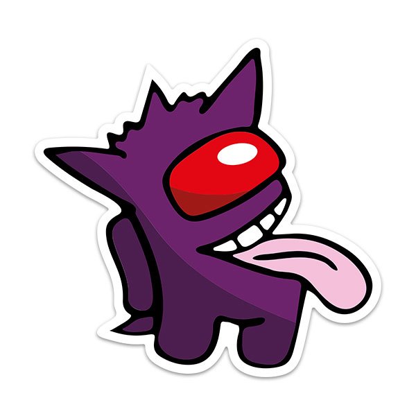 Stickers for Kids: Among Us Gengar
