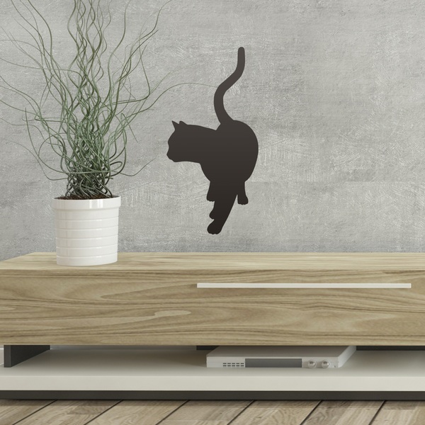 Wall Stickers: Happy kitten