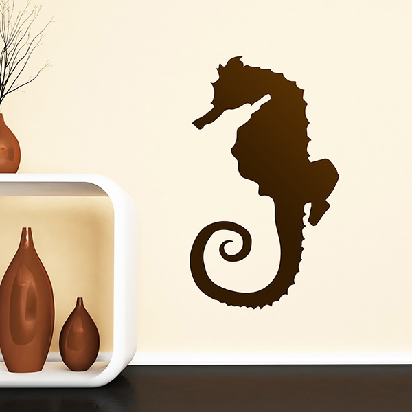 Wall Stickers: Sea horse Silhouette 0
