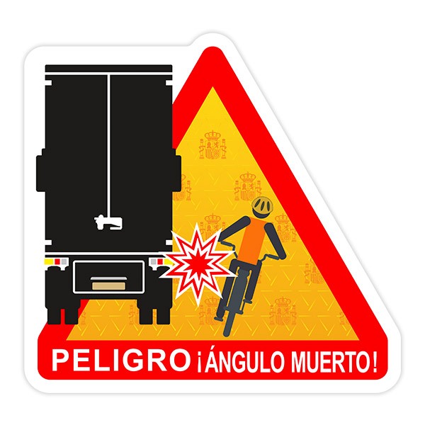 Car & Motorbike Stickers: Signal Transport of Goods Trailers 