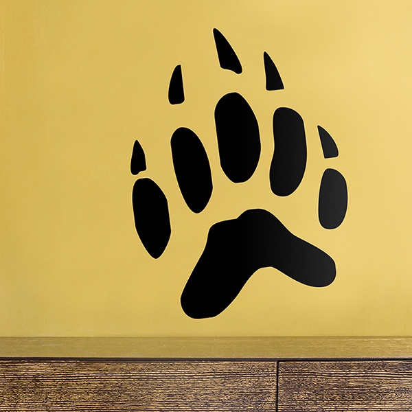 Wall Stickers: Badge Footprint