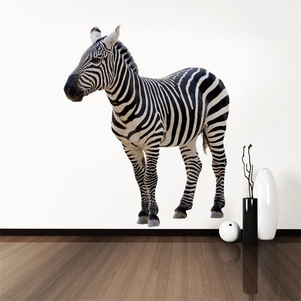 Wall sticker African zebra